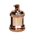 E27 Metal Lamp Holder Vintage Industrial Aluminium Pendant Socket~2929
