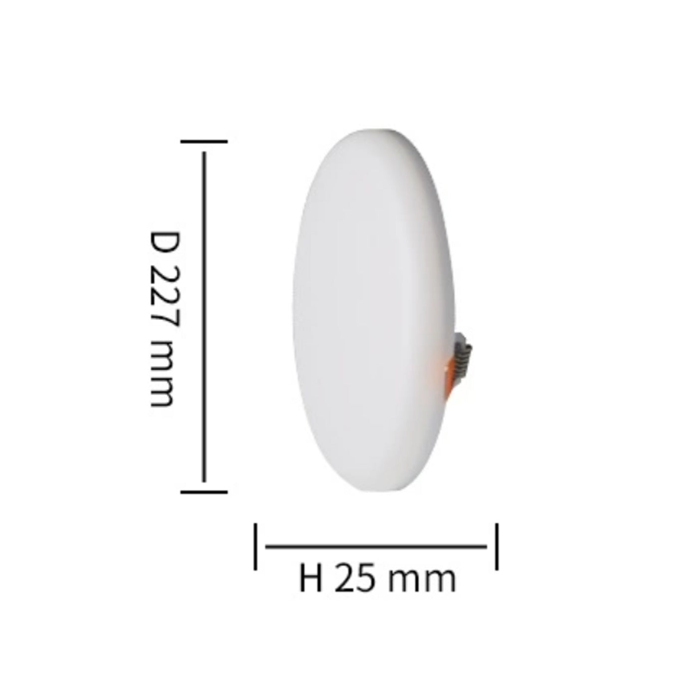 Slim LED 36 W 6000 K Panel Recessed Round Frame less Ceiling Spot Light Cool SMD~2527 - LEDSone UK Ltd