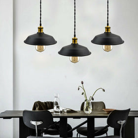 3 Pack Vintage Loft Chandelier Ceiling Pendant Lamp Shade Industrial (without Bulb)~2990