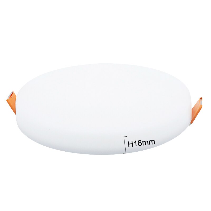 Ultra Thin LED 18 W 6000 K LED Panel Recessed Round Ceiling Spotlight Down Light~2528 - LEDSone UK Ltd