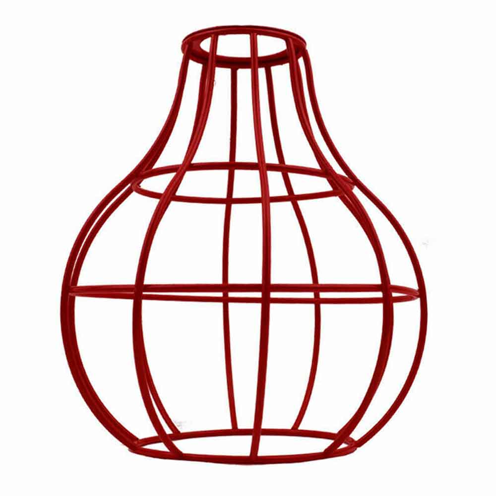 Vase-Cage-Red