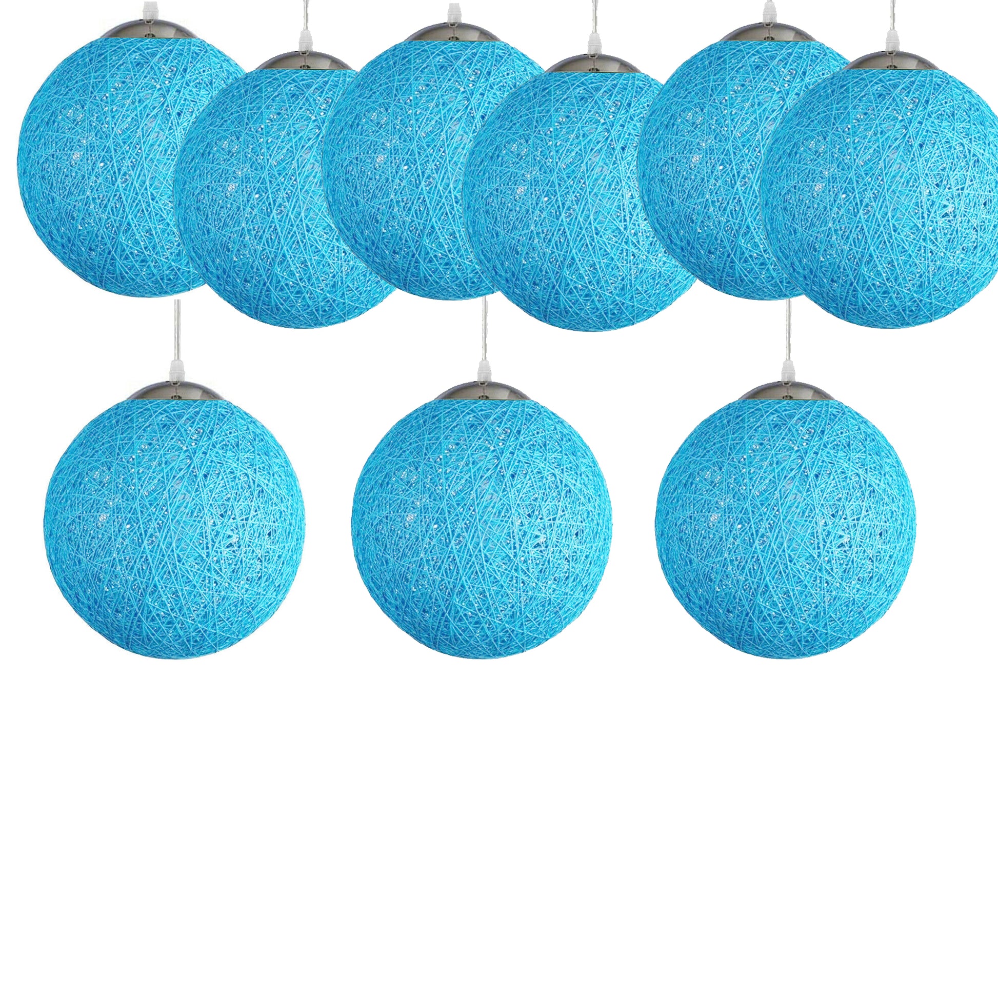 Blue Celling Pendant Light Shade Kitchen Bar Chandelier Hanging Lamp Ceiling Lights~1807 - LEDSone UK Ltd