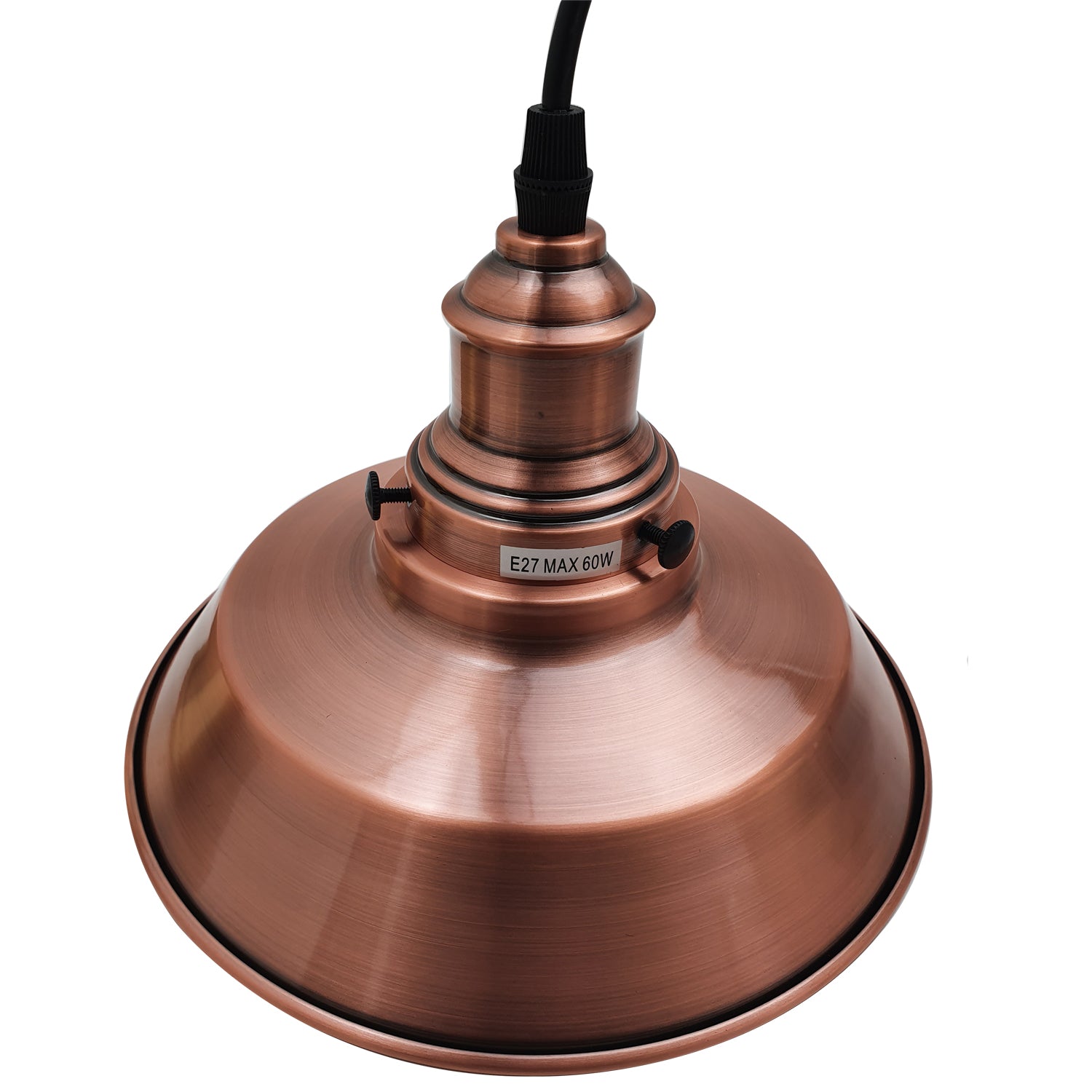 Vintage Industrial Metal Ceiling Pendant Lamp Copper Shade Modern Retro Style~2541 - LEDSone UK Ltd