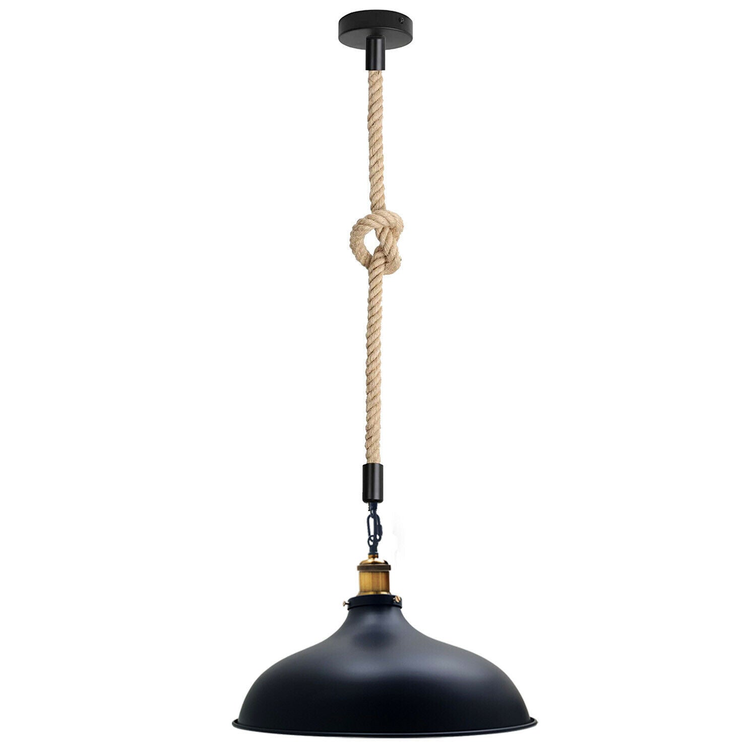 Vintage Industrial Retro Loft Style Ceiling Pendant Light Lamp Shade Rustic Lamp~1945 - LEDSone UK Ltd