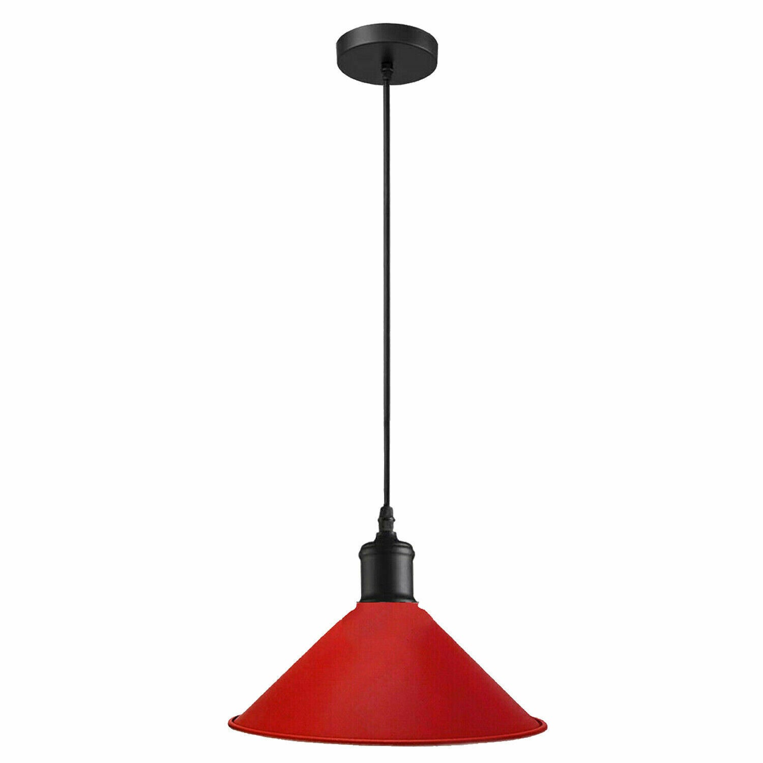 Red Pendant Lamp Industrial style Decorative Ceiling lamp~1540 - LEDSone UK Ltd