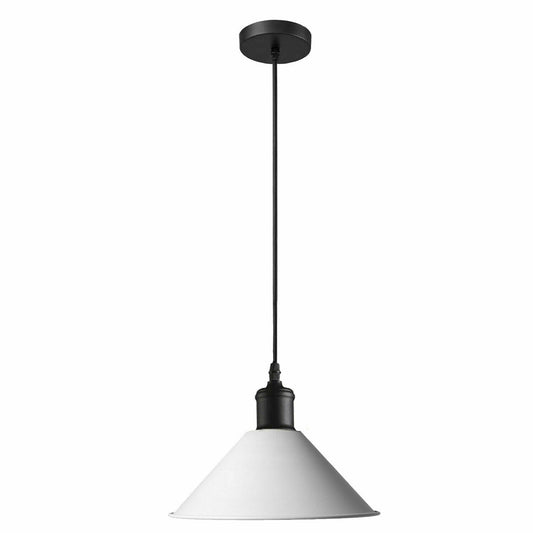White Pendant Lamp Industrial style Decorative Ceiling lamp~1541 - LEDSone UK Ltd