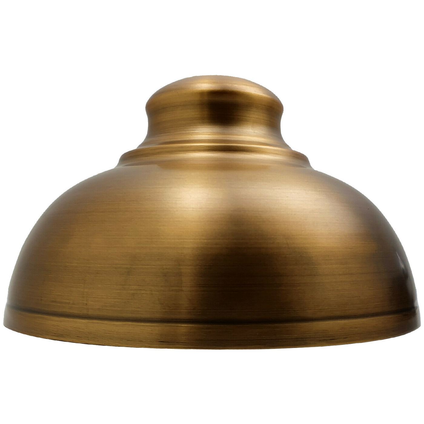 Vintage Industrial Yellow Brass Pendant LampShade Modern Metal Retro Style~2574 - LEDSone UK Ltd