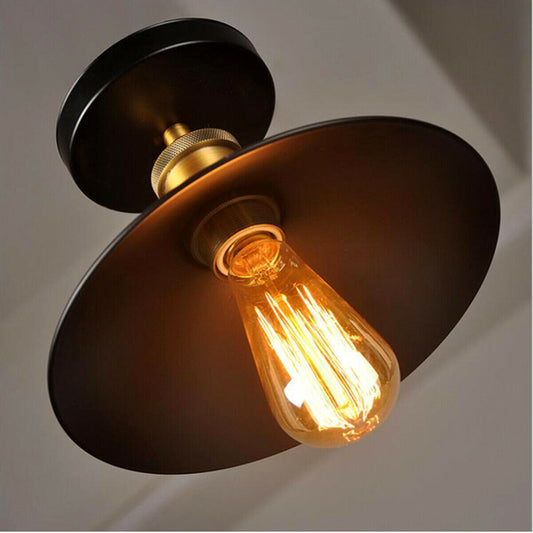 Vintage Retro Industrial Flush Mount Decoration Ceiling Lampshade Lighting Lamp~2331 - LEDSone UK Ltd