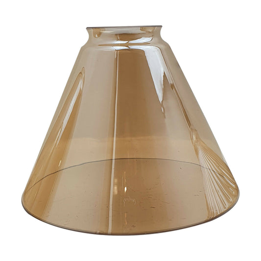 Vintage Retro Lampshades Amber Glass Ceiling Pendant Light~2183 - LEDSone UK Ltd