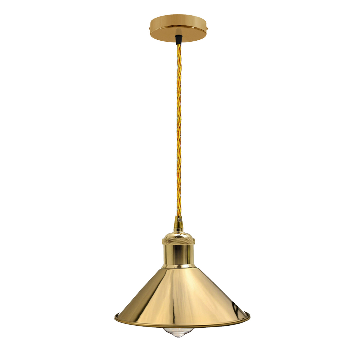 Pendant Lights In French Gold Golden Hanging Lights~1520 - LEDSone UK Ltd