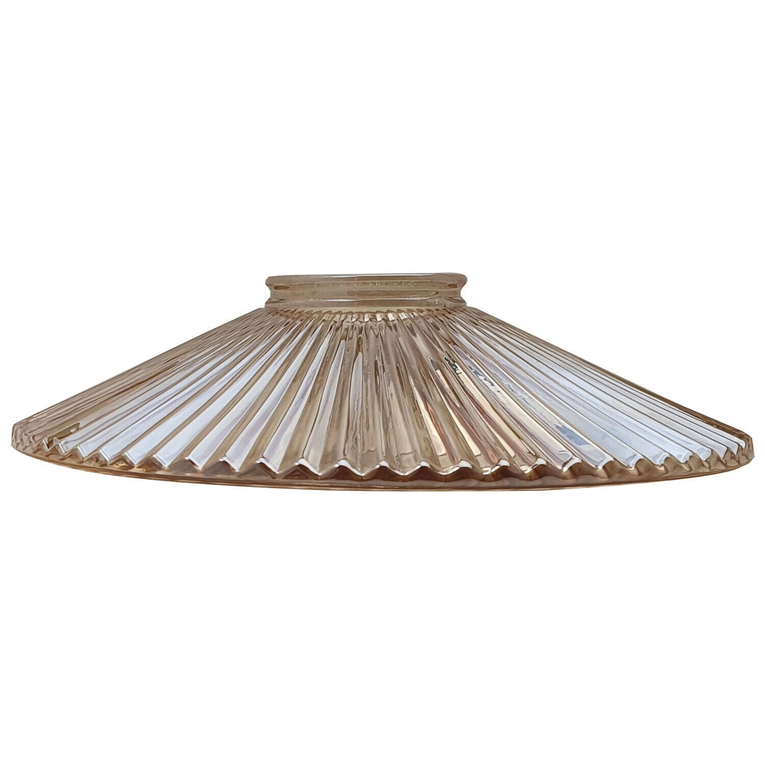 Vintage Retro Style Lampshades Amber Glass Ceiling Pendant Light~2179 - LEDSone UK Ltd