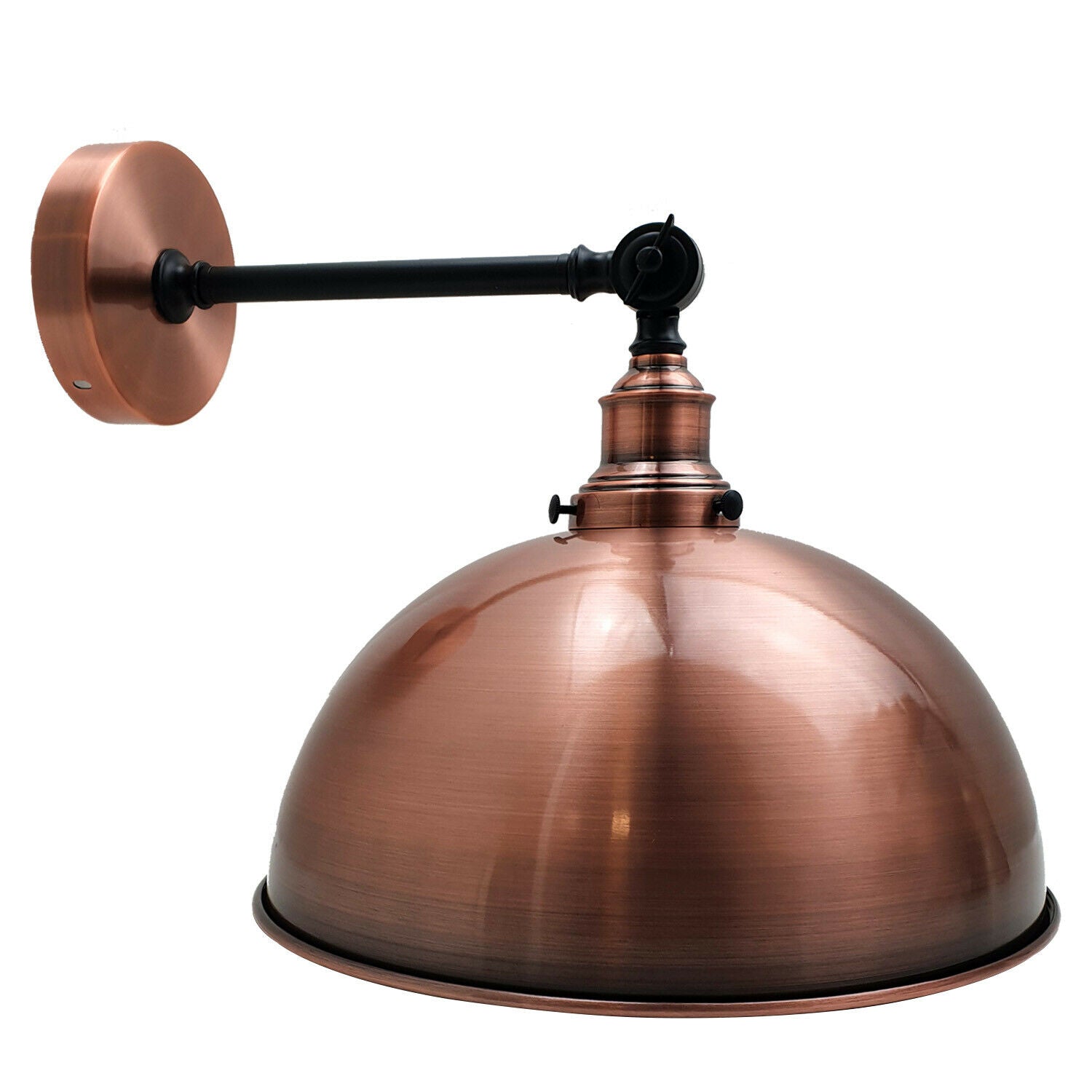 Vintage Style Adjustable Copper Color Wall Lights Sconce Lamp Fitting Kit~2473 - LEDSone UK Ltd