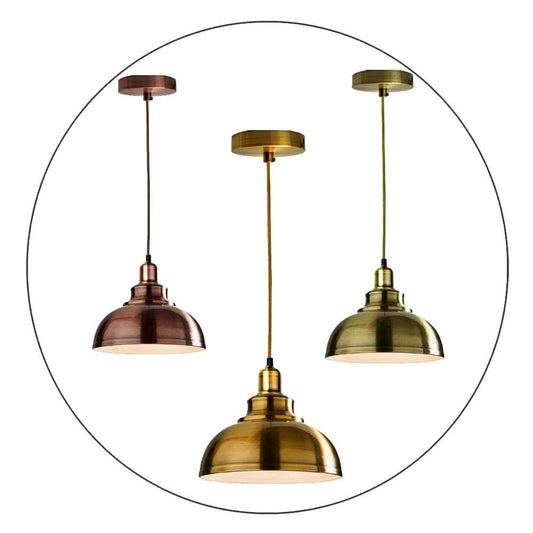 Vintage Industrial Modern Ceiling Pendant Light Loft Ceiling Lampshade UK NEW Style~2096 - LEDSone UK Ltd