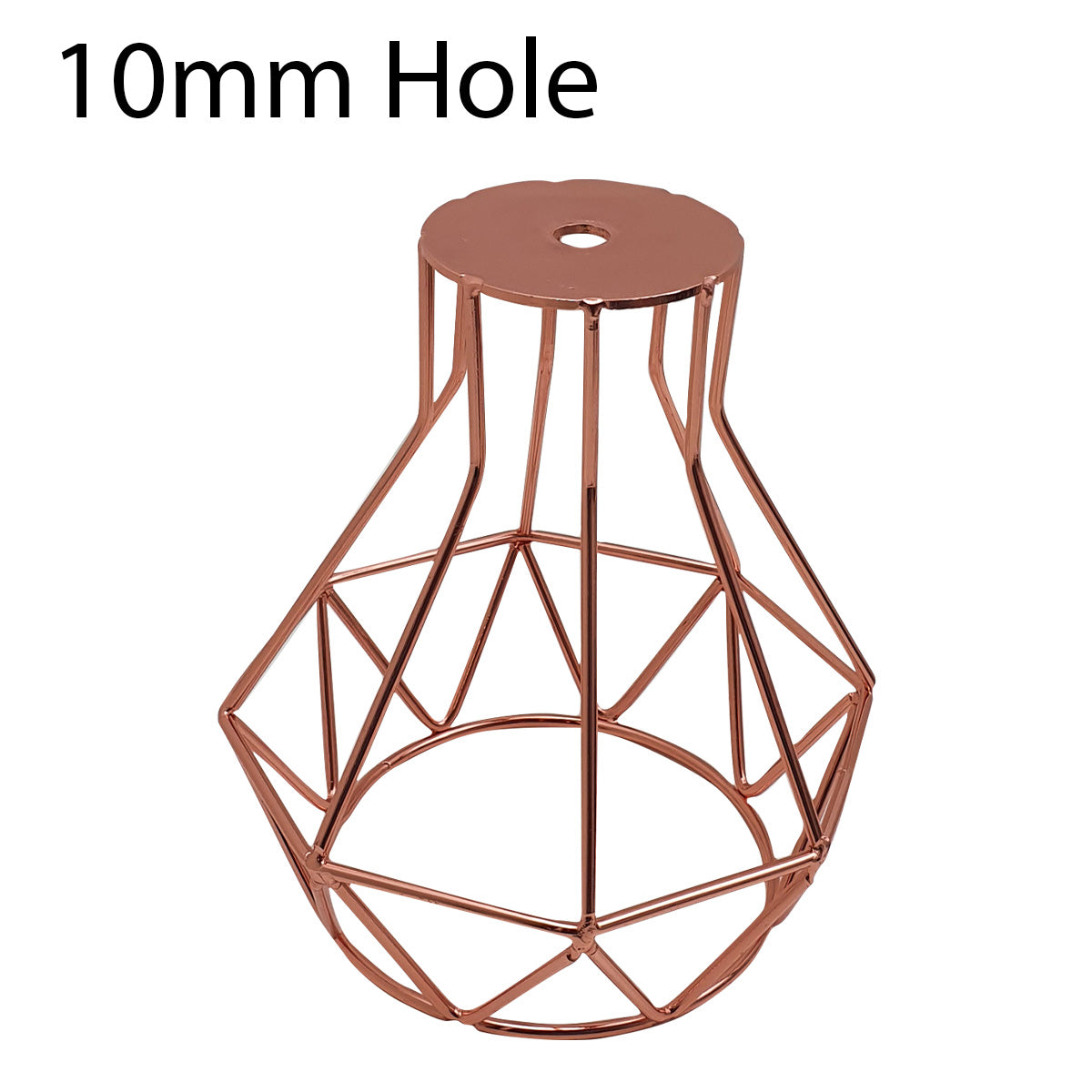 Vintage Industrial Metal Wire Cage Wall Lamp Guard Retro Light Shade Protection