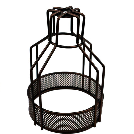 Vintage Industrial Metal Wire Cage Wall Lamp Guard Retro Light Shade Protection~1280 - LEDSone UK Ltd