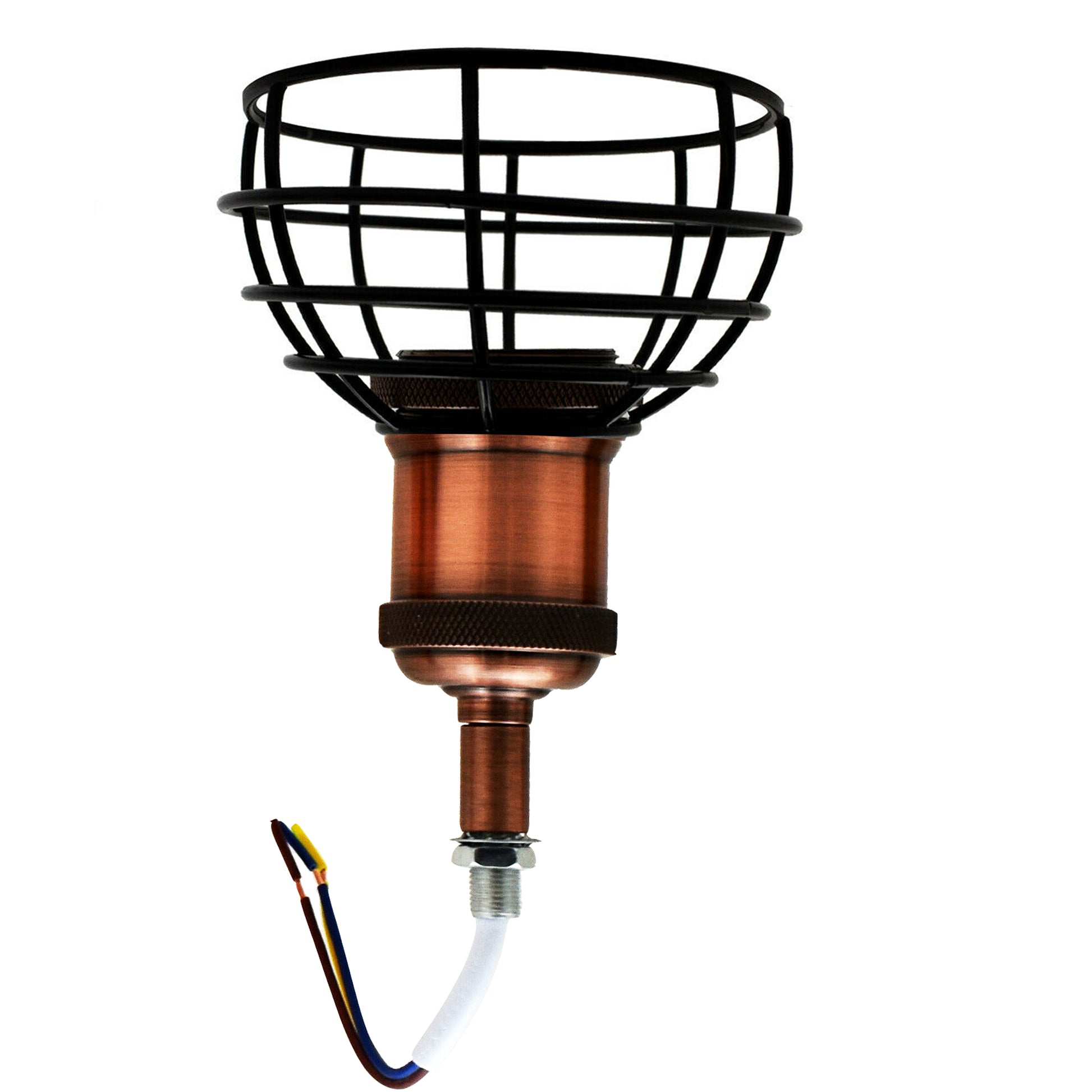 Wooden Base Table Lamp Vintage Filament Light Bulb Bedside Plug in Retro Light~2459 - LEDSone UK Ltd