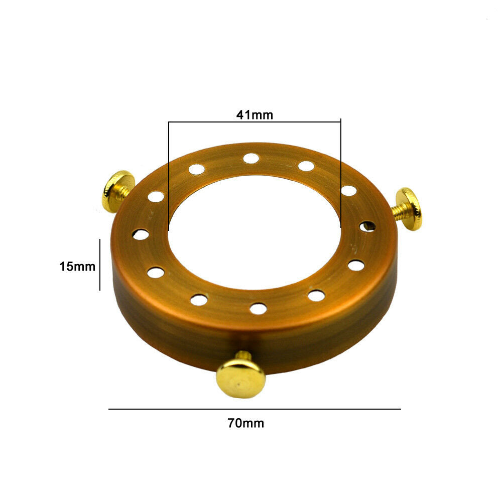 Yellow Brass Lamp Shade Cap for Pendant Light Socket Holder Fitting~1029 - LEDSone UK Ltd