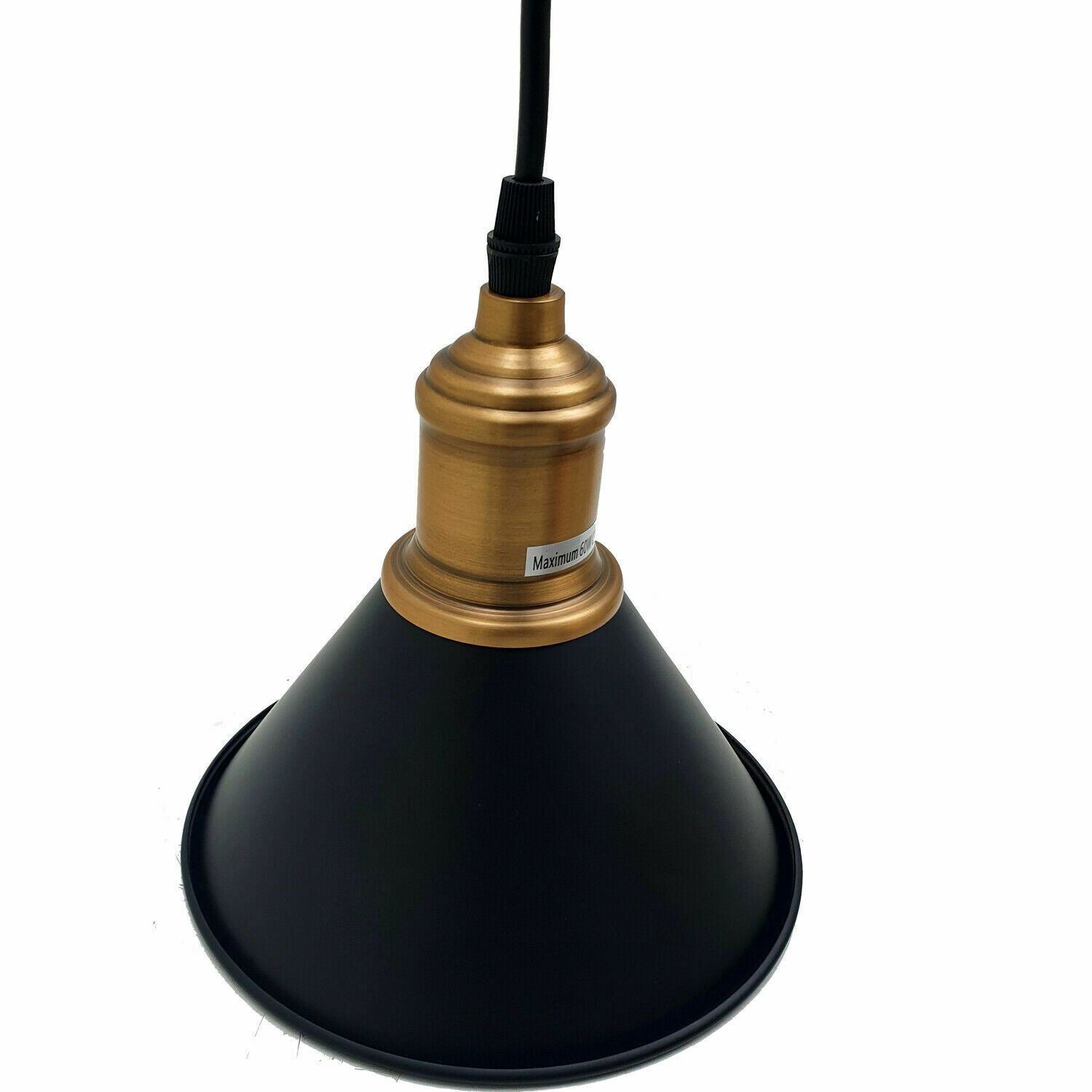 Modern Vintage Ceiling Pendant Light Cone Shade Shape Hanging Light For Hotels, Any Room, Dining Room~1363 - LEDSone UK Ltd