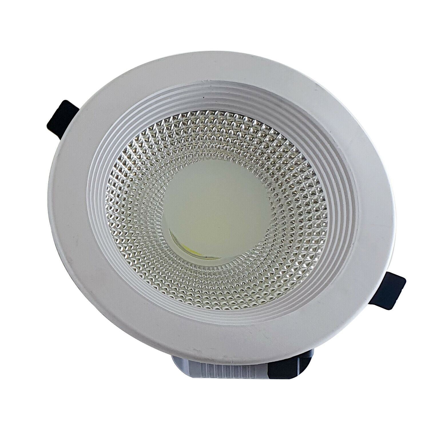 LED Round Recessed Indoor Ceiling Panel down Light Cool White For Hotel, Office, Library, Cellar~1311 - LEDSone UK Ltd