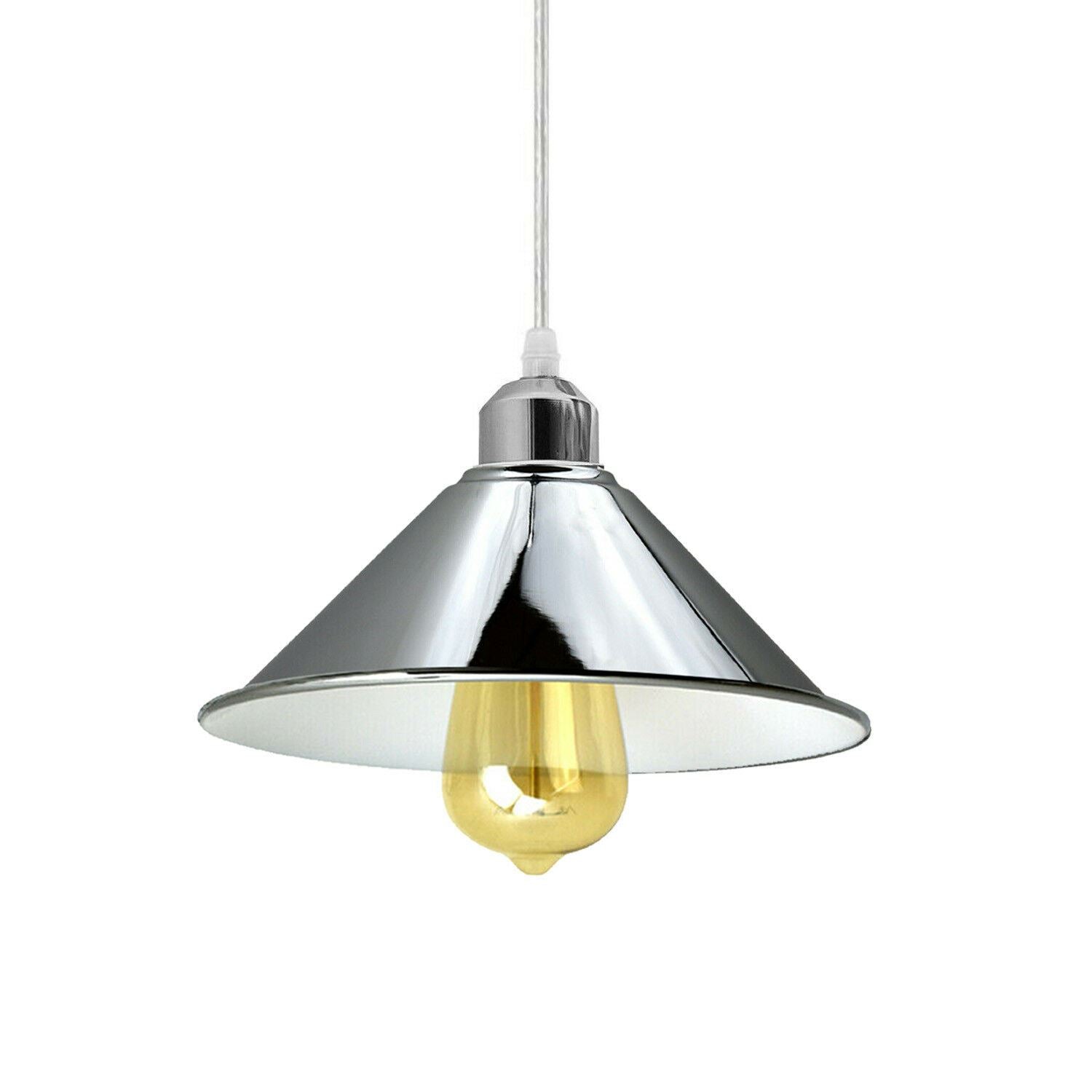 Stainless steel deals pendant light fitting