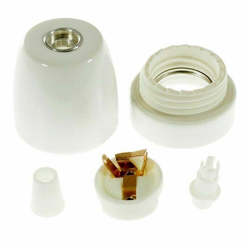 E27 Vintage Light Bulb Socket Lamp Holder Edison Retro Pendant DIY Accessories~1421 - LEDSone UK Ltd