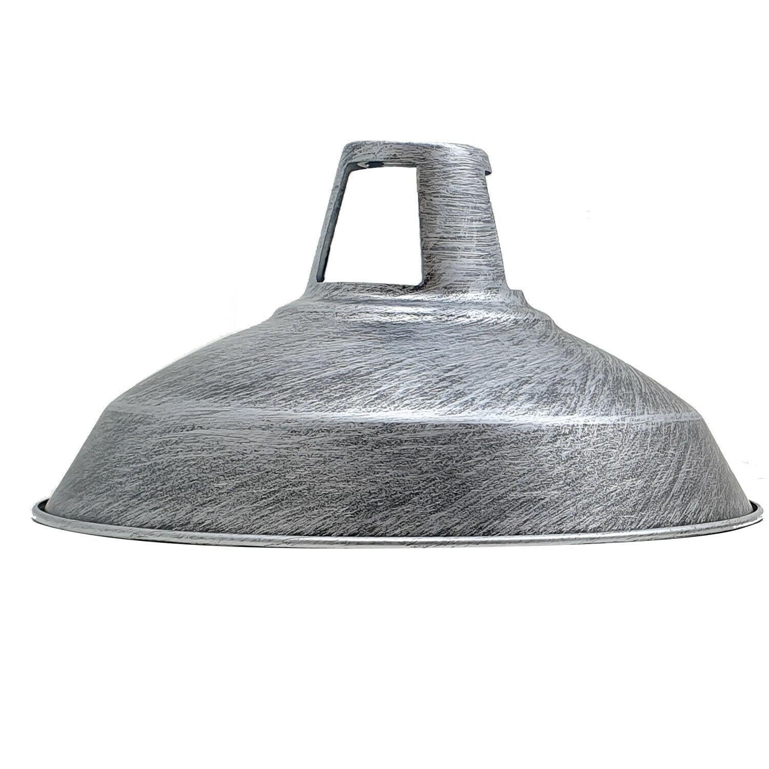 Retro Metal Barn Light Easy Fit Shades Ceiling Pendant Lampshades~1396 - LEDSone UK Ltd