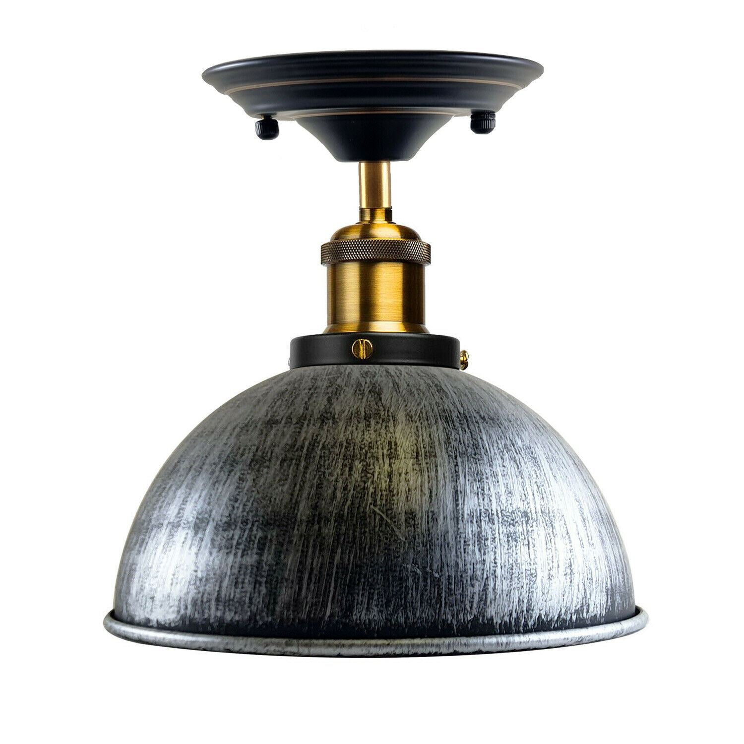 Vintage Pendant Ceiling Lights Industrial Flush Mount Dome Lamp Shade~1234 - LEDSone UK Ltd