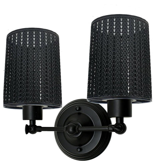 Modern Retro Black Vintage Industrial Wall Mounted Lights Rustic Sconce Lamps Fixture~2284 - LEDSone UK Ltd