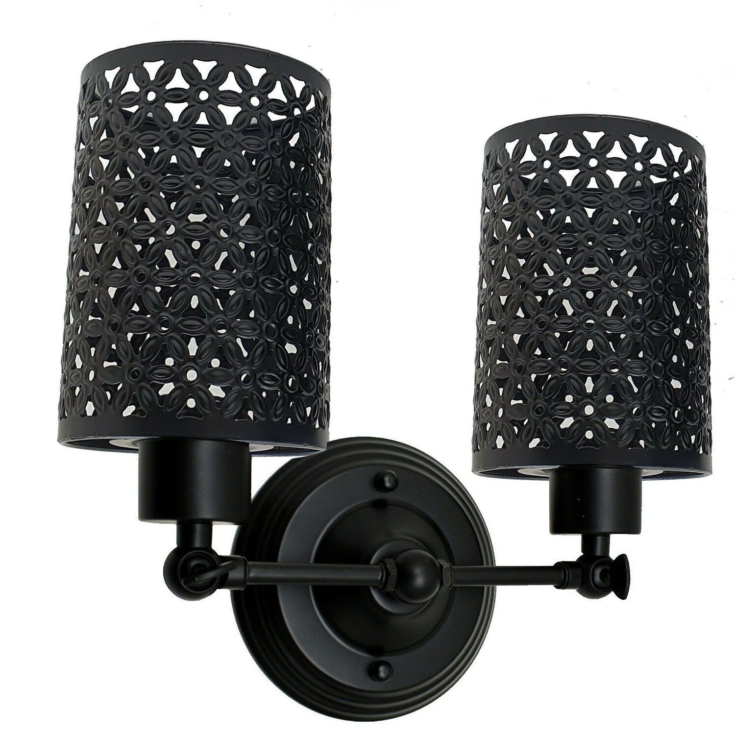 Modern Retro Black Vintage Industrial Wall Mounted Lights Rustic Wall Sconce Lamps Fixture~2283 - LEDSone UK Ltd
