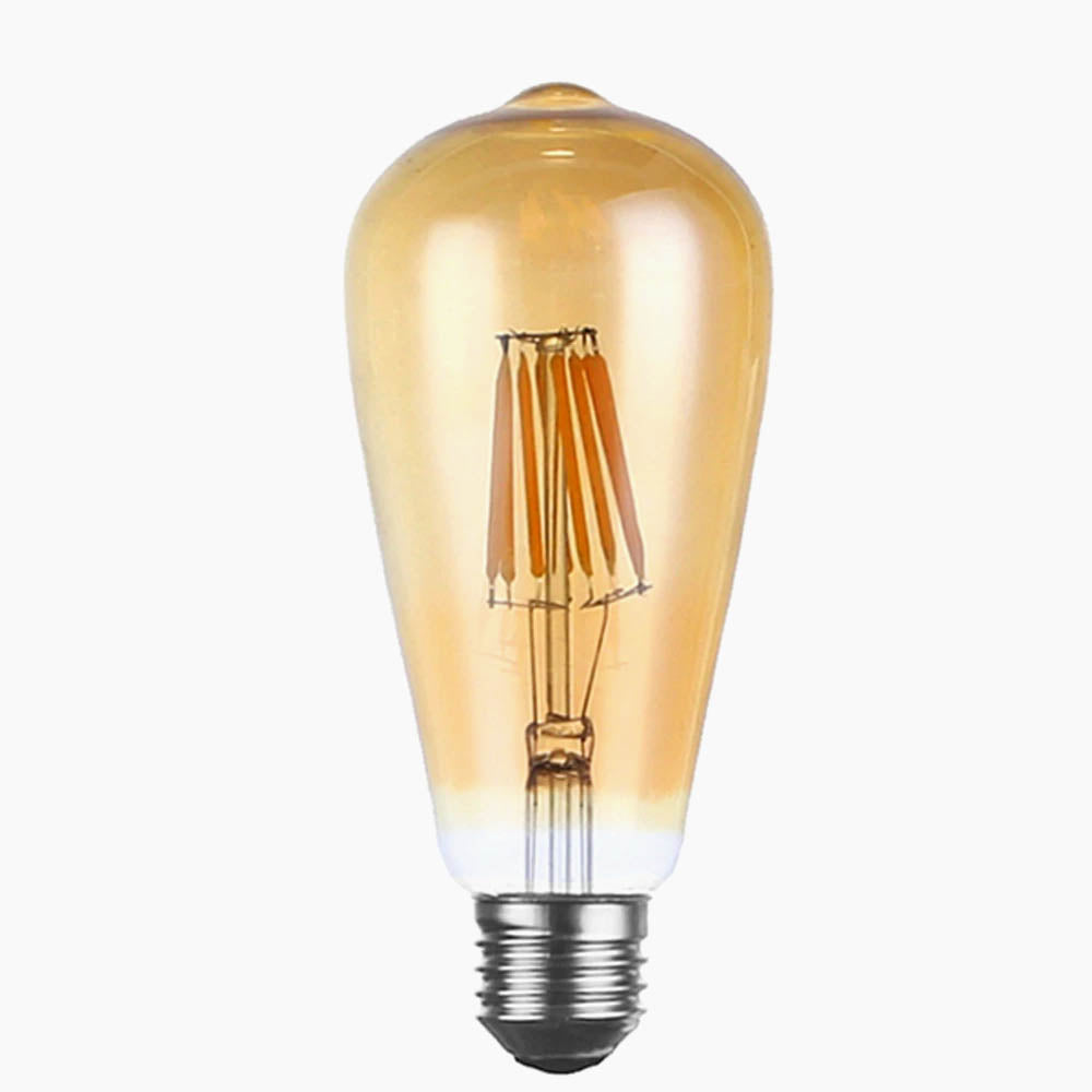ST64 E27 8W Dimmable Retro Classic LED Filament Bulbs~3088 - LEDSone UK Ltd
