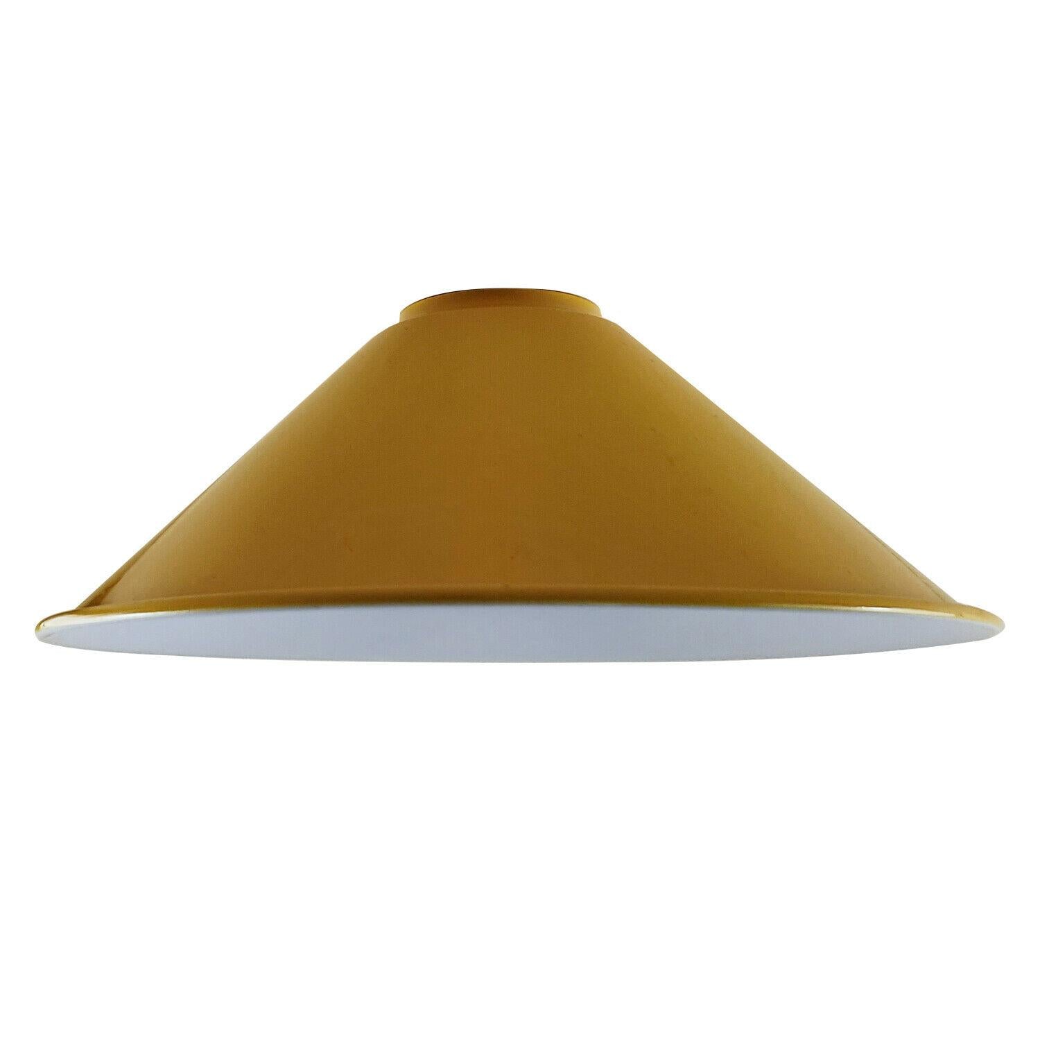 Vintage cone on sale lamp shade