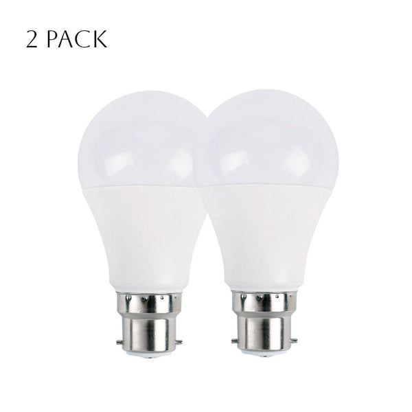 LED GLS B22 5W-lampen Koelwit Energiebesparende verlichting~4156 – 2-PACK