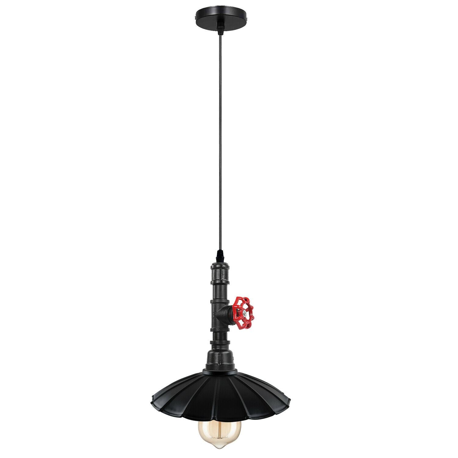 Vintage Style Industrial Pendant Light Chandeliers Steampunk Pipe Lamp E27 Base~1304 - LEDSone UK Ltd