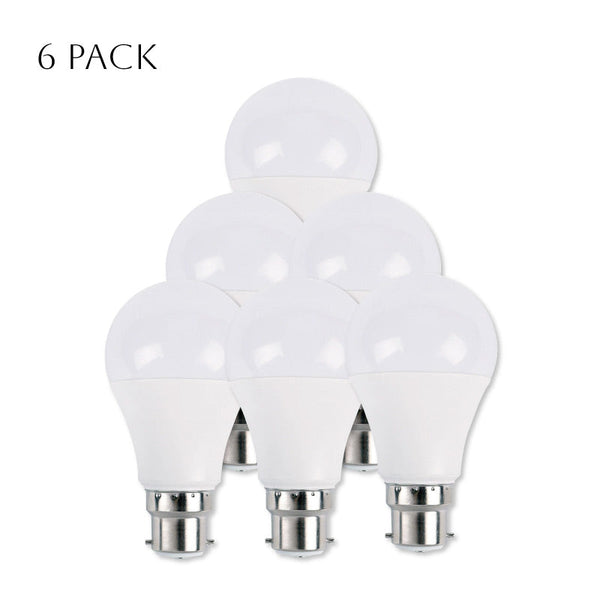LED GLS B22 5W-lampen Koelwit Energiebesparende verlichting~4156 – 6-pack