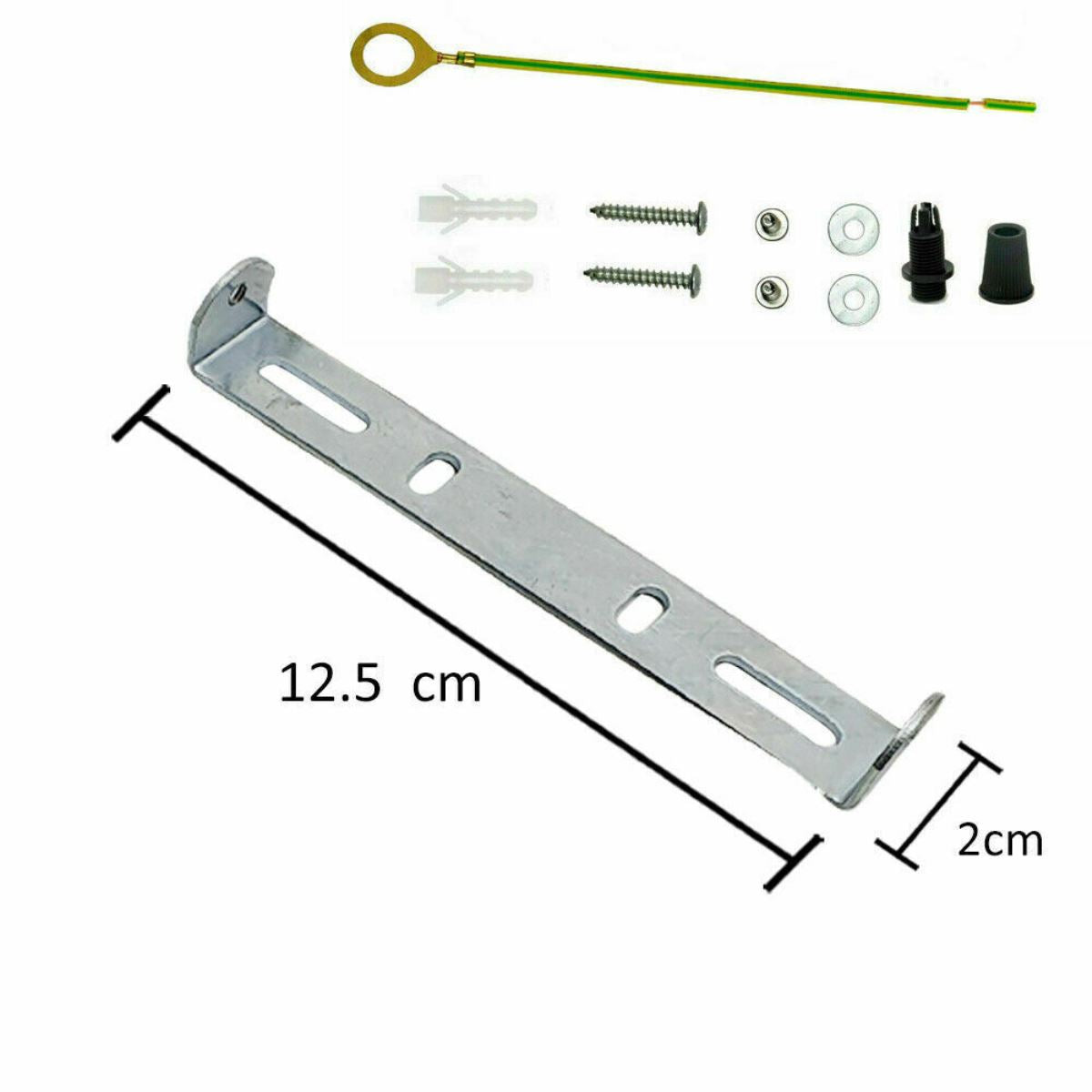 ceiling rose Light Fixing strap brace Plate 125mm bracket with accessories~2396 - LEDSone UK Ltd