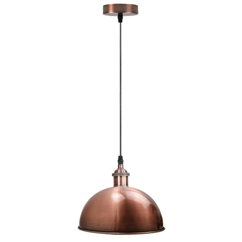 Vintage Industrial Metal Ceiling Pendant Light Copper Shade Modern~1319
