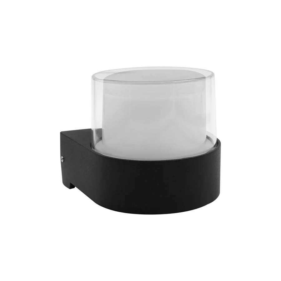 Wall Lights Up Down Lighting  Black Stainless Steel IP54 Waterproof, Exterior Wall Sconce Front Door Patio Porch Garden Garage wall fixture Oval Bulkhead Waterproof Modern Outdoor Wall lights Außenwandleuchte Aplique de pared para exterior outdoor wall lights mains powered outside wall lights mains powered garden wall lights porch lights outdoor led bulkhead light lutec lighting led lights outside exterior light outdoor shed lights outdoor bulkhead light outside porch lights Wall Lights Up Down Lighting