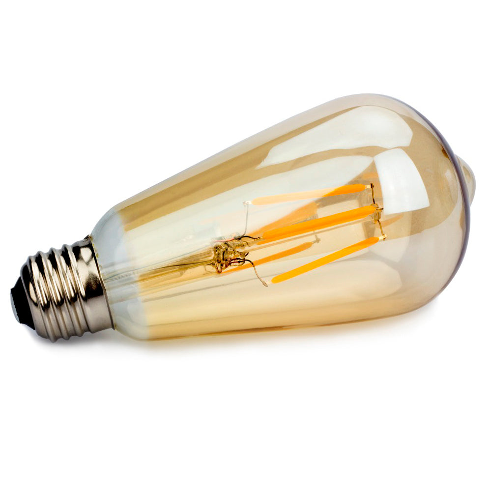 ST64 E27 4W Dimmable Vintage LED Retro Classic Filament Bulbs