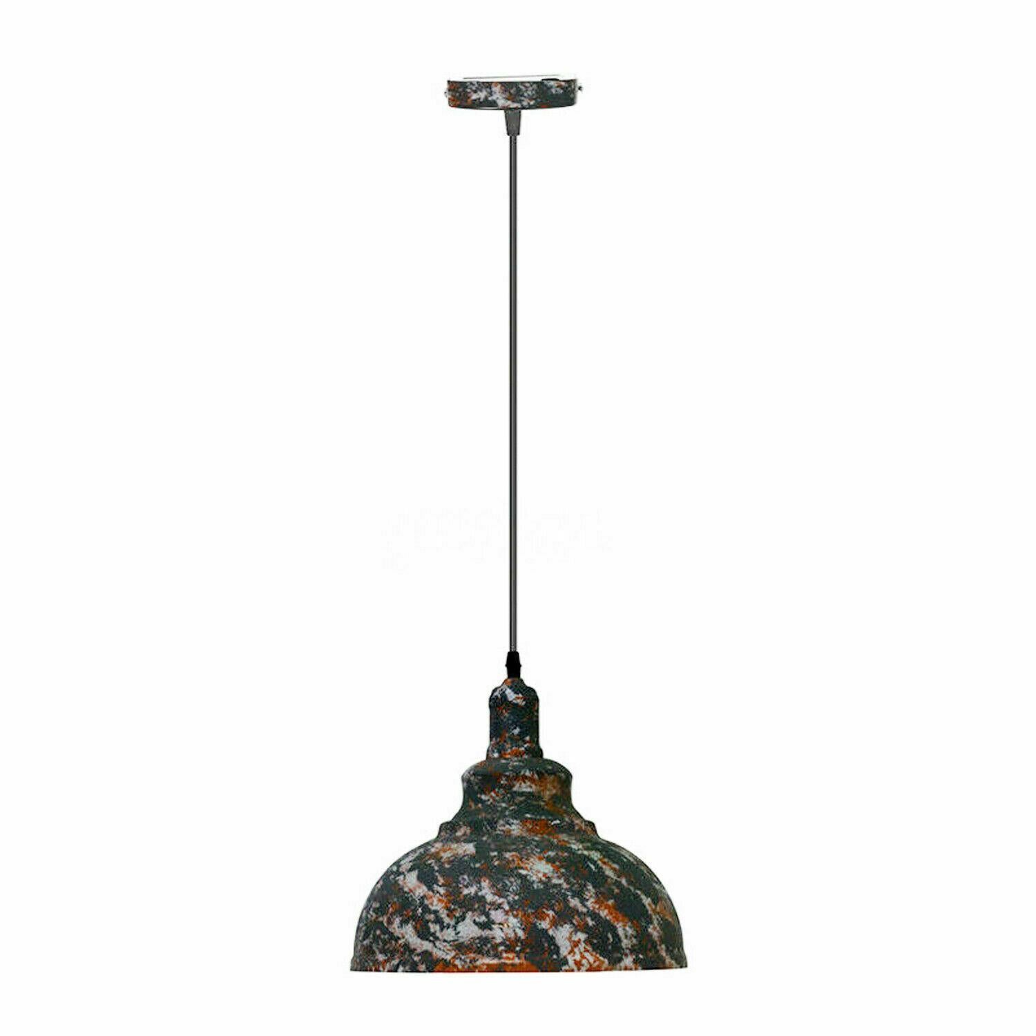 Modern Vintage Industrial Retro Loft Metal Ceiling Lamp Shade Pendant Lights~1286 - LEDSone UK Ltd