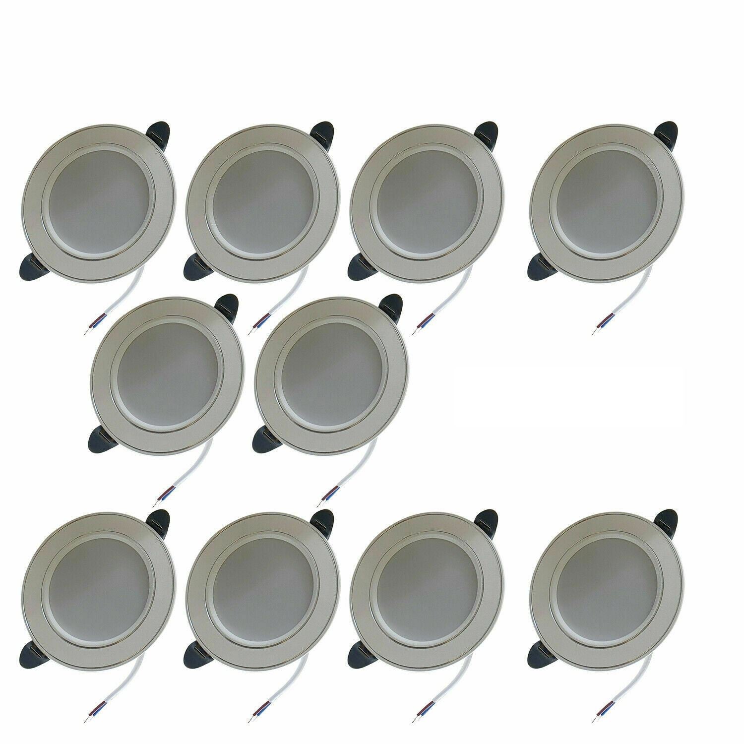 5W LED Spot Panel Down lights Recessed Round Ceiling Border Lighting 