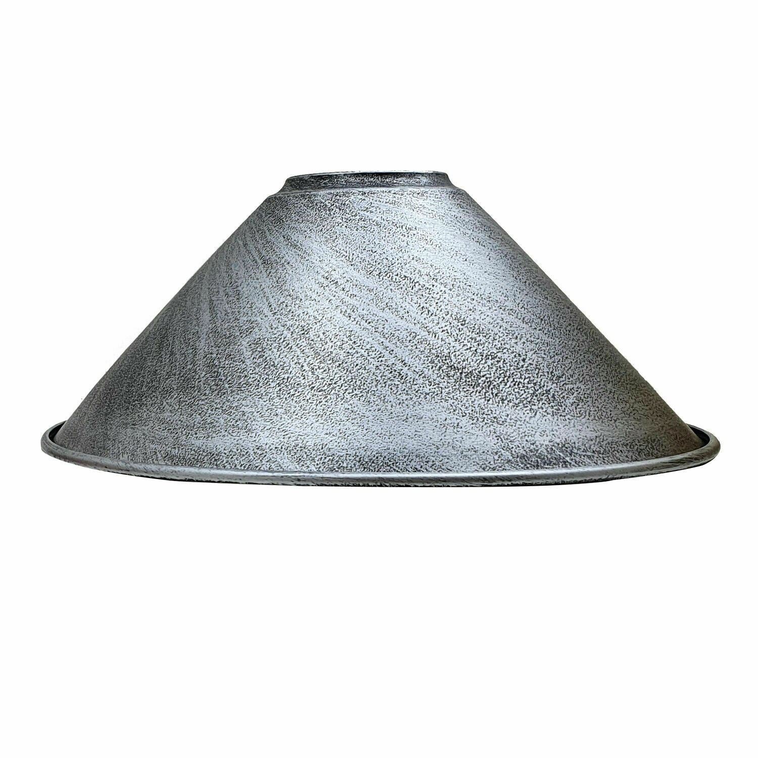 220mm x 10cm Cone Light Shades Metal Easy Fit Ceiling Pendant Hanging Wall Lampshade~1383 - LEDSone UK Ltd