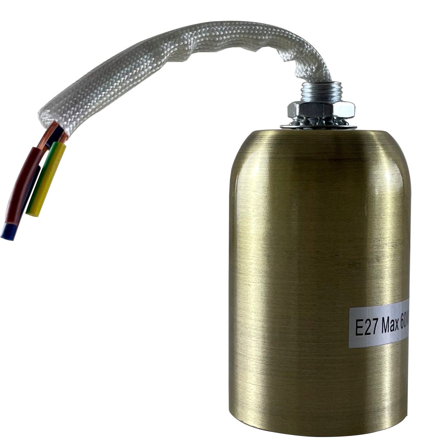 E27 Light Bulb Holder in Metal brass 
