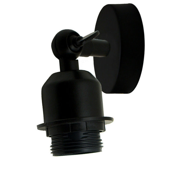 Industrial Adjustable Wall Sconce E27 Vintage Metal~2249 – Black