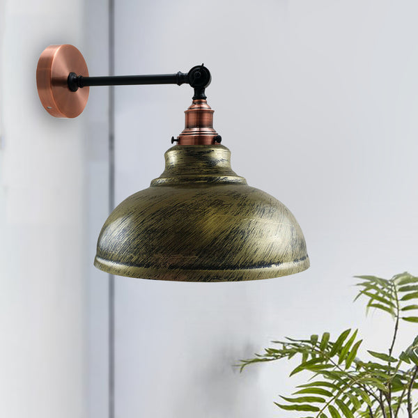 Dome Shape Dining Room Wall Lamp~3459 – Brushed Brass