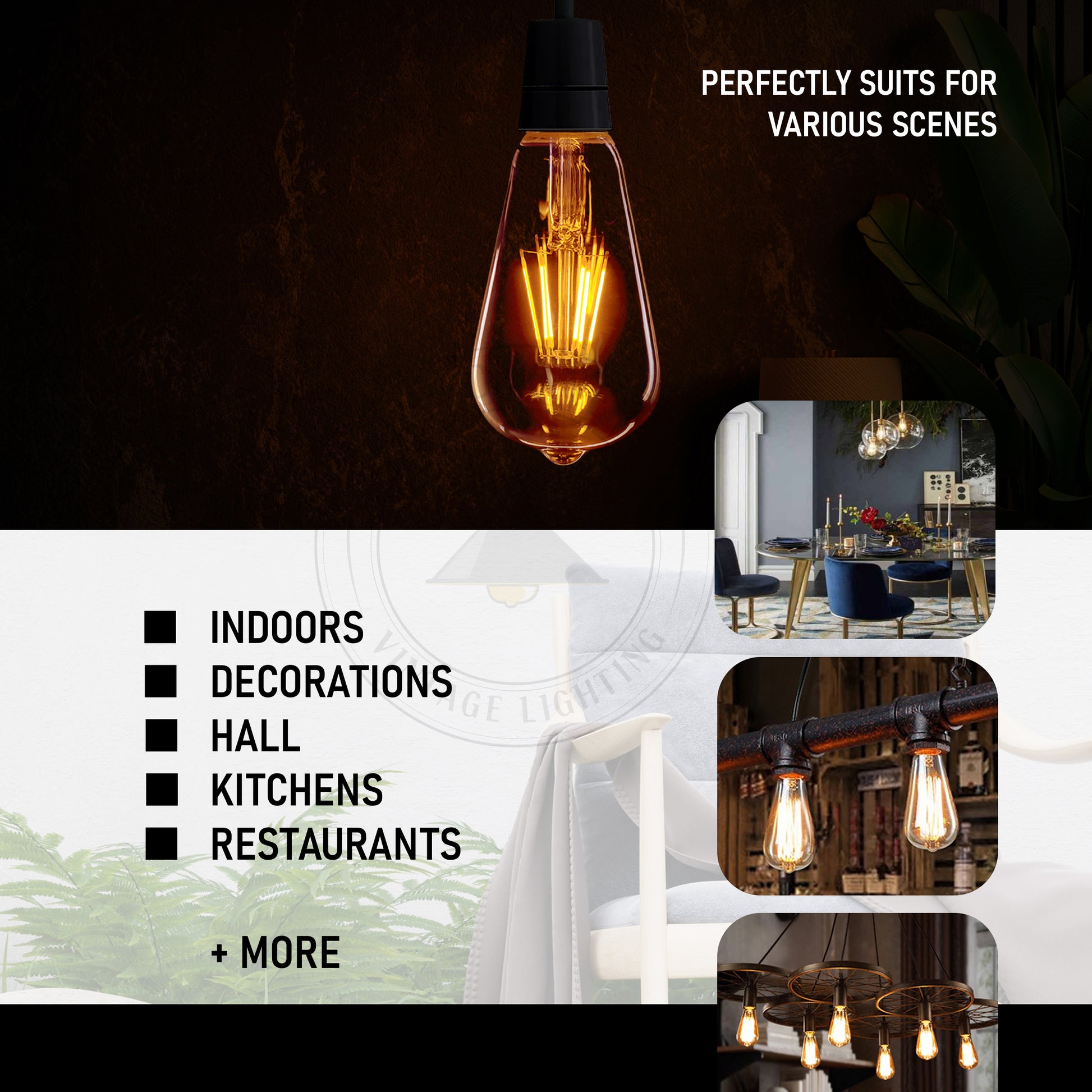 bayonet filament light bulbs