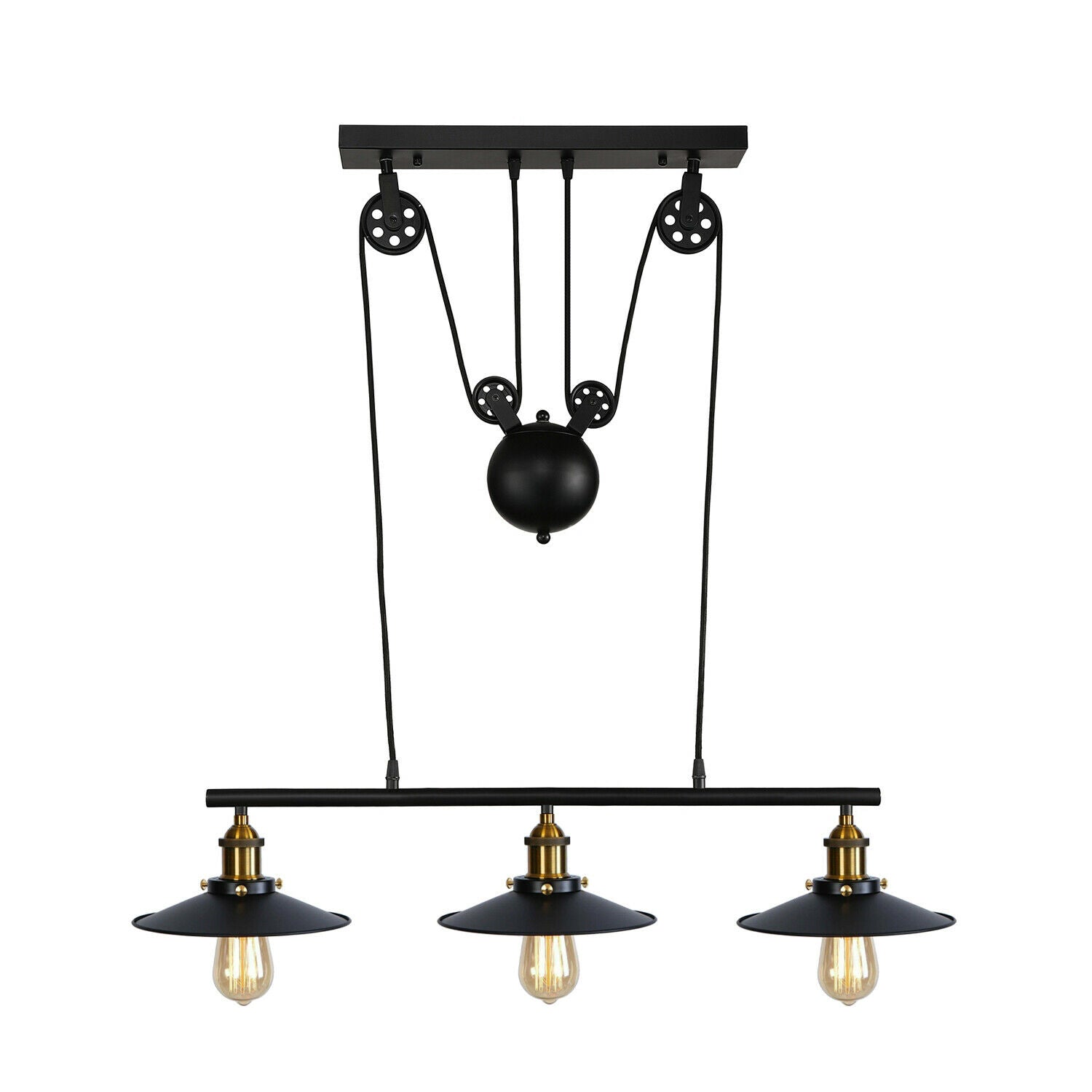 Pulley 3 Pendant Light