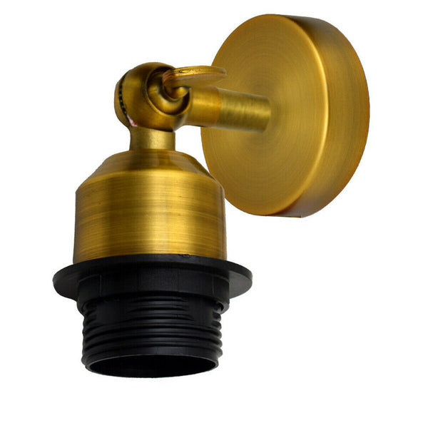 Industrial Adjustable Wall Sconce E27 Vintage Metal~2249 – Yellow Brass