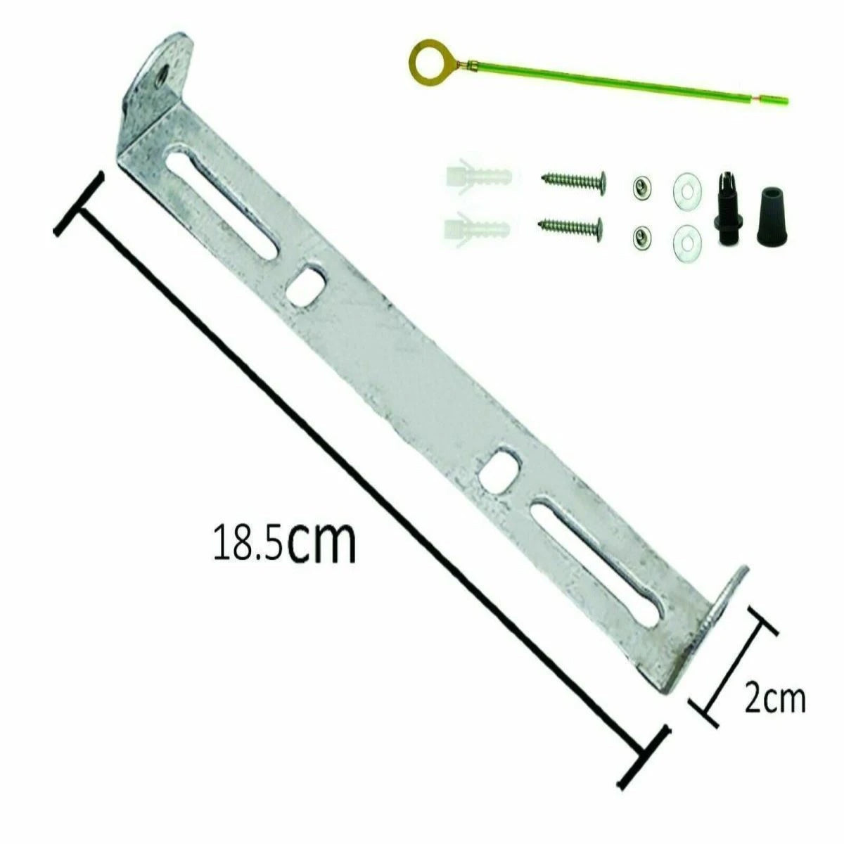Light Fixing strap brace Plate with accessories ceiling rose 185mm bracket~2402 - LEDSone UK Ltd