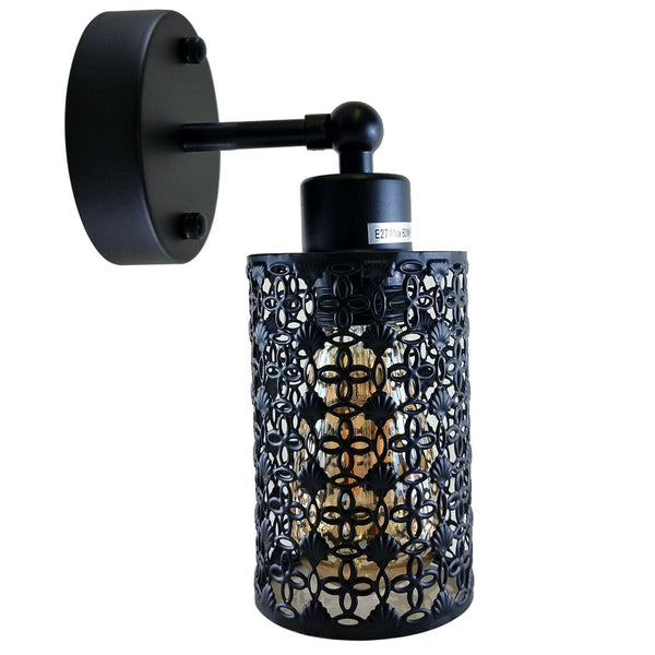Black Modern Industrial Adjustable Arm Wall Light Fixtures~1237 – Pattern 1 / Yes