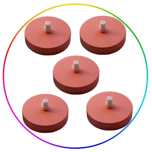 5 Pack Vintage Industrial Pendant Peach Color Ceiling Rose - Shop for LED lights - Transformers - Lampshades - Holders | LEDSone UK
